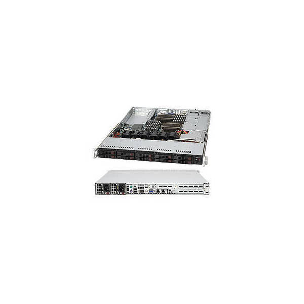 Supermicro SuperChassis 700W/750W 1U RackmountServerChassis(Blk), CSE-116TQ-R700CB CSE-116TQ-R700CB